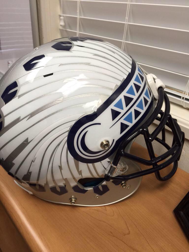 GearFootball's tweet photo. Enid Highschool Helmets😍 http://t.co/b4YhHmv8EW
