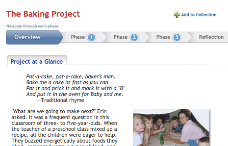 Projects in #earlyed #prek support learning in multiple domains at one time. See ohiorc.org/r/bake example.
