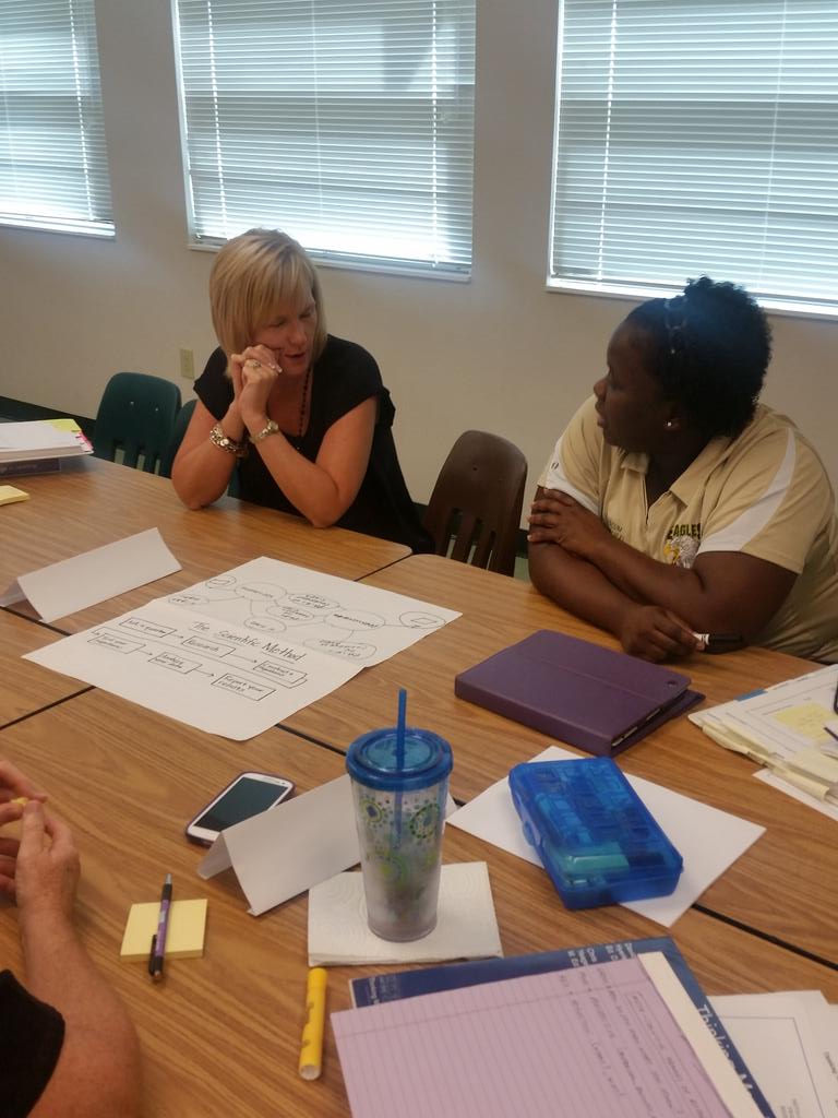 James_C_Dean's tweet image. Deep into @ThinkingMaps TOT Recertification w/ @volusiaschools #VCSchat