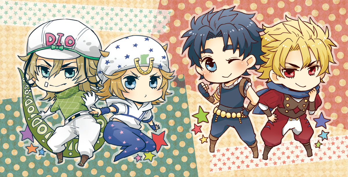 #みなさんのちみジョジョを見たいです ちみと聞いて!!!ちみを見るのも描くのも大好きです!! 