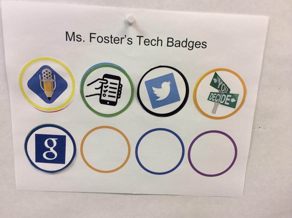 Mrs_RFoster's tweet photo. #a1techbadges http://t.co/i5RjBBvqz2