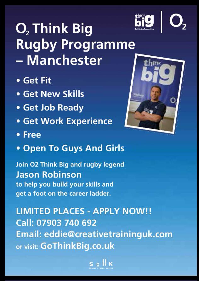 Cre8iveTraining's tweet photo. @Jason15Robinson Great employment programme for 16-24 yr olds in Manchester! http://t.co/EwrjgPRJPg