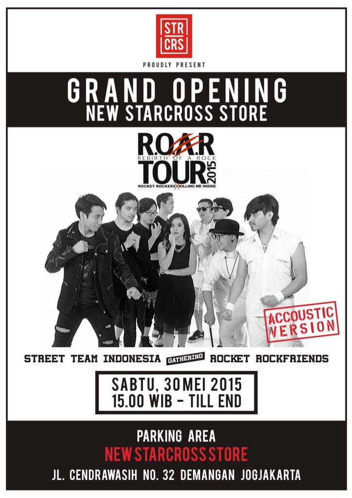 This Weekend!! Semarang - Jogja - Jakarta (jakcloth). Be there!!