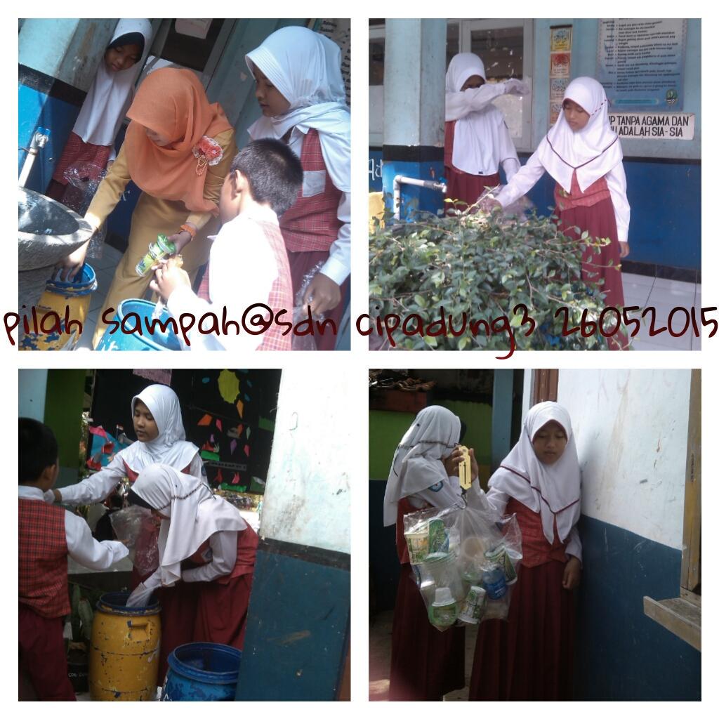 <a href="/SDNCipadung03/">SD Negeri Cipadung 3</a> <a href="/GPSbdg/">#GerakanPungutSampah</a> @BDGcleanaction <a href="/recyclebank_ID/">#recyclebankID</a> <a href="/bbsjuara/">Bsm.Berantas_Sampah</a> @bplh_kotabdg <a href="/KecamatanCibiru/">Kecamatan Cibiru</a> <a href="/cipadungberani/">Kelurahan Cipadung</a>