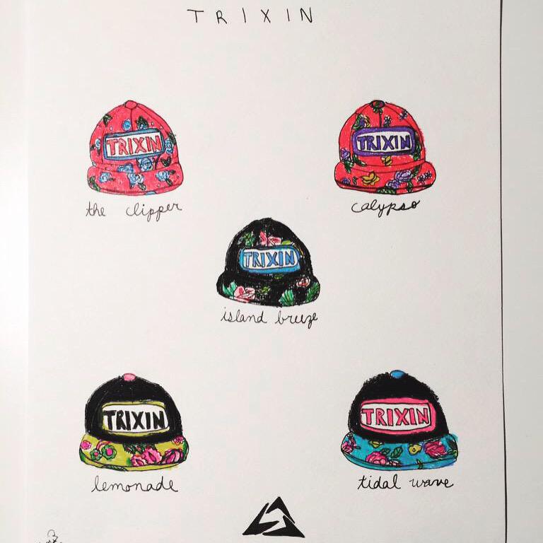 trixin hats