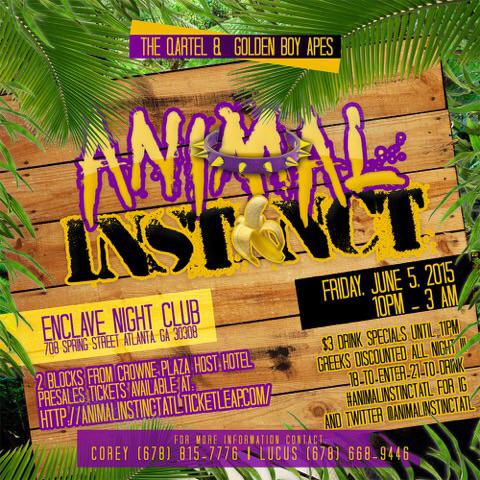 Pantherblaq45's tweet photo. #animalinstinctatl #effCleveland #ques & #alphas http://t.co/HjjPHrzEHh