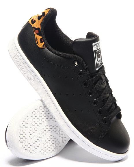 adidas stan smith black leopard