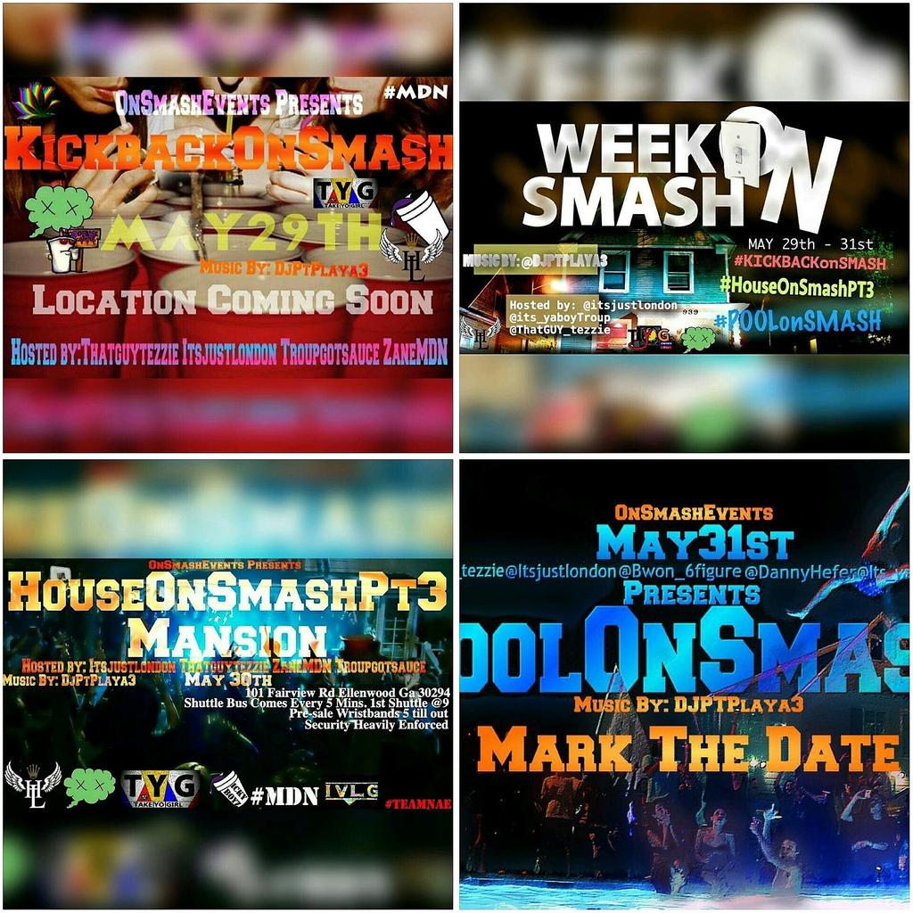 everythingkomo's tweet photo. #HouseOnSmash MansionParty @ 101 fairview rd Ellenwood Saturday 18+
#PoolOnSmash @ 5250 Georgia 138 union city ga http://t.co/yLVS0ajcUp