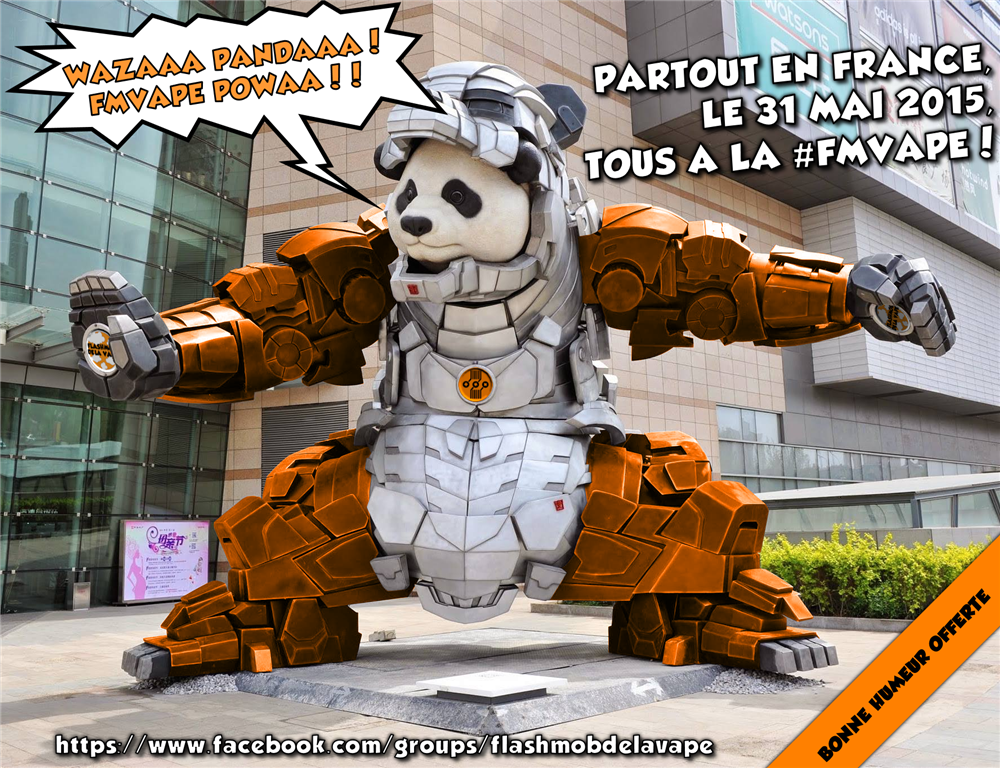 Shaigan's tweet photo. @VapoteursFrance @PulpLiquides https://t.co/PG4P9ISDoA
#FMVape partout en France! Dans 5 jours! Go Go Go! http://t.co/sp5n7Batbf
