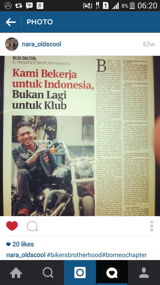 Official_BBMC's tweet photo. Kebanggaan akan nilai persaudaraan bukan dari atributmu tetapi kontribusi.ingat berita ini? #bikersbelajar http://t.co/SF9G5vvOn0
