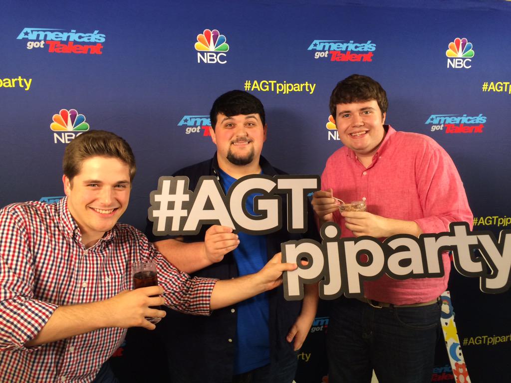 Walking the carpet at the #AGTpjparty, patiently waiting for the start of season 10 of @nbcagt! #AGTPremiere