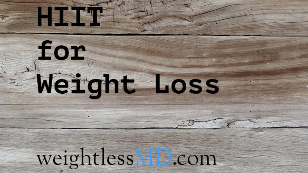 weightlessMD's tweet image. You can lose weight with #HIIT. Here's how.
buff.ly/1EtN85H
