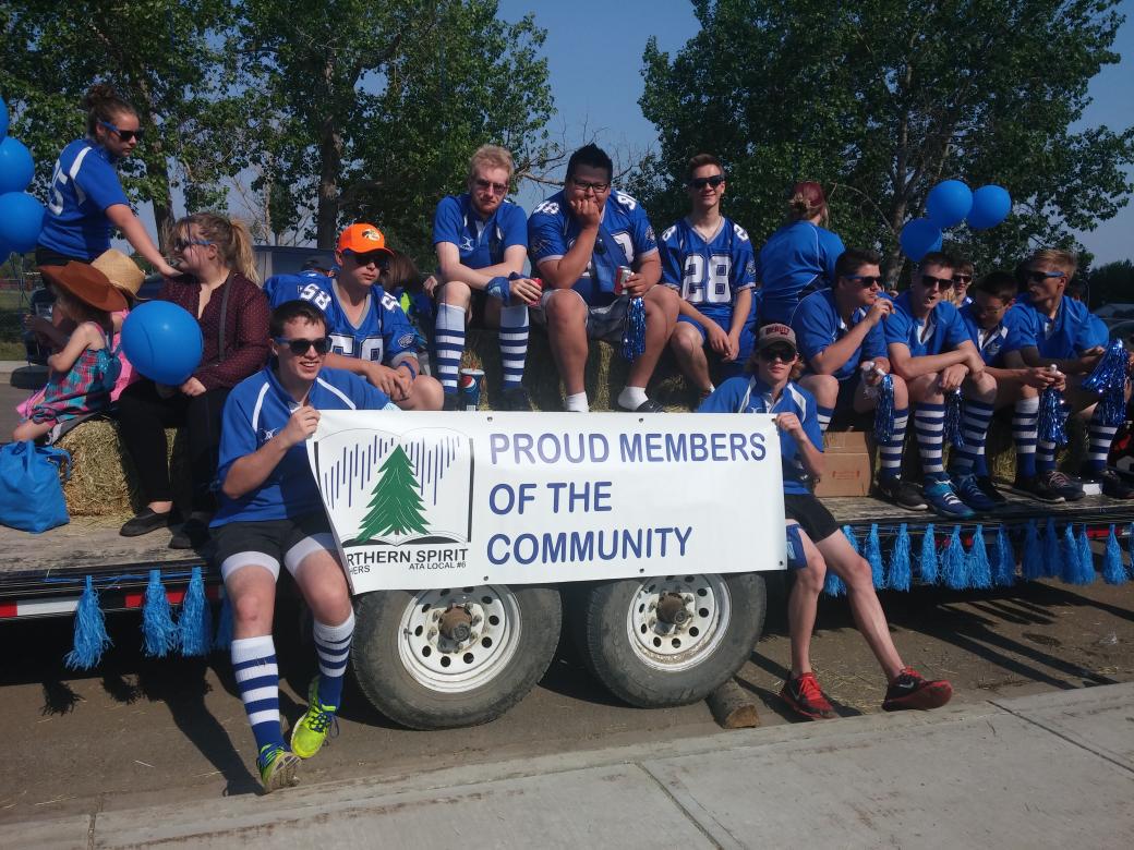 atalocal6's tweet image. Getting ready for the #Gpab #stompede parade! #PWSD