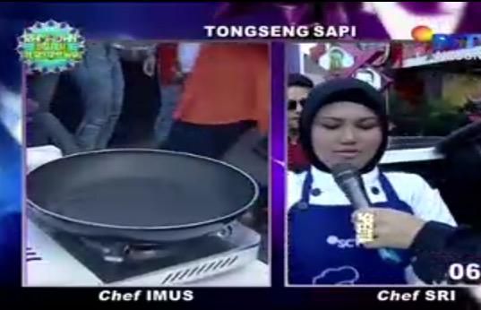 InboxSCTV_'s tweet photo. Wah tantangan pagi ini di #ChefInbox masak tongseng sapi loh! Kira-kira Chef Sri atau Chef Imus yang berhasil ya? http://t.co/eBjlKHswnV