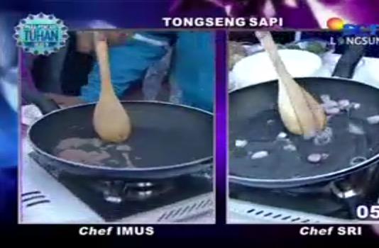 InboxSCTV_'s tweet photo. Wah tantangan pagi ini di #ChefInbox masak tongseng sapi loh! Kira-kira Chef Sri atau Chef Imus yang berhasil ya? http://t.co/eBjlKHswnV