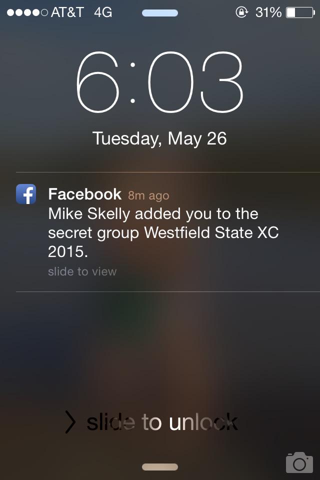 nlanoie07's tweet photo. Never thought I'd see the day #xc #imasprinter #whatamidoing http://t.co/R9XxiK6qlt