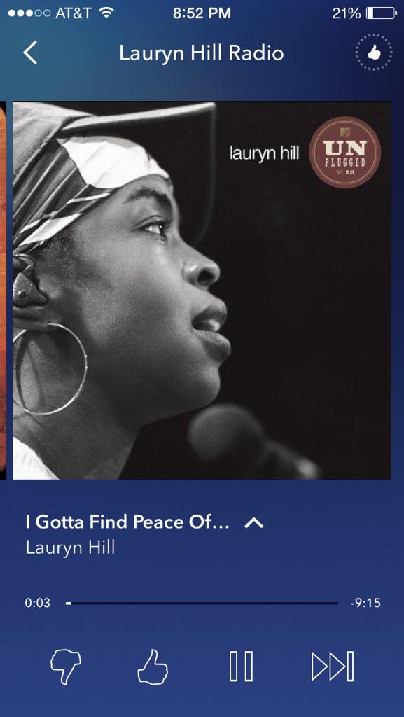 Happy birthday to the Lauryn Hill you keep me sane   