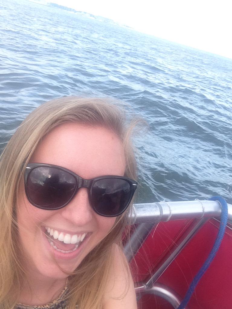 CofCChrisP's tweet photo. When life gives you lemons, make lemonade...or take a water taxi #ravenelshutdown http://t.co/vTbaThUkxg