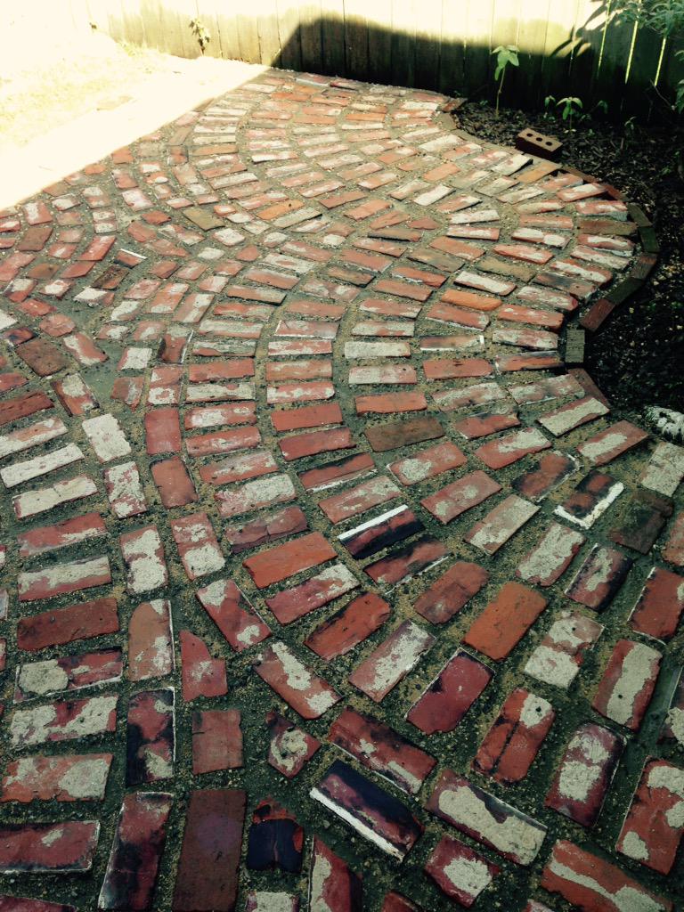 Window_Man_VB's tweet image. Patio from a reclaimed 1932 fireplace #hrva #tidewater #hamptonroads #VirginiaBeach