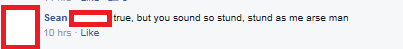 CBRantFails's tweet photo. Yeah you idiot, you sound "Stund" as hell. Everyone come look at how "Stund" this idiot is. #CBRantRoom http://t.co/SAprcI1j4j