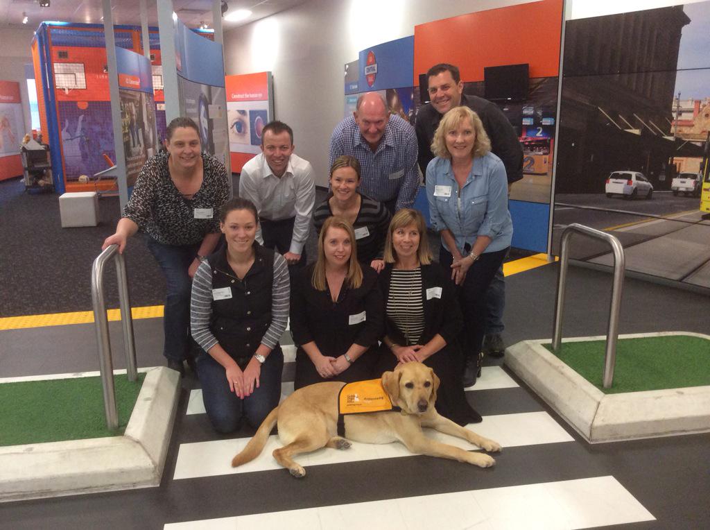 VicksRob's tweet image. Having a great morning at our team planning day with our community partner @GuideDogsSANT