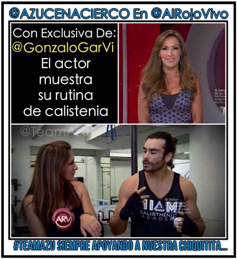 TeamAzu1's tweet photo. #TeamAzu #AzuTIME aquí esta la nota de nuestra @AZUCENACIERCO en @AlRojoVivo de @GonzaloGarVi ⏩http://t.co/qyOa0ovFgH http://t.co/gUWw0LNDaY
