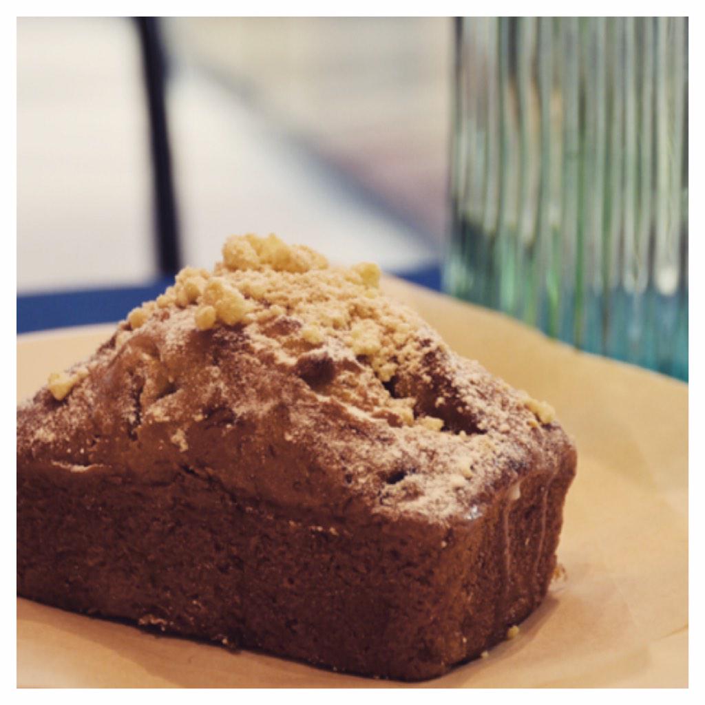 Long____Shot's tweet image. Good things come in small packages and or banana bread is no exception! #bananabread #banana #arvotea #coffee