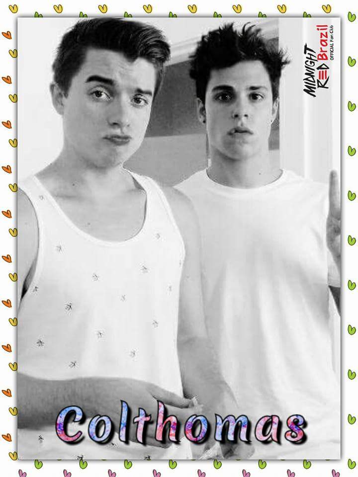 MNRFanClubBRA's tweet photo. Esses dois juntos são tão fofos! 😍❤
#Colthomas
#BroTuesday http://t.co/VnCNflYsoL