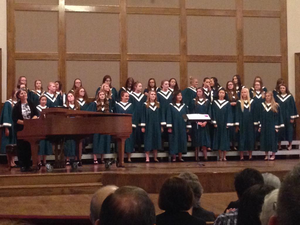 LCIArts's tweet photo. The LCI Sounds of Spring Concert is off to a beautiful start. Thank you LCI Singers. #goodforthesoul. http://t.co/X9vFYsYzOS
