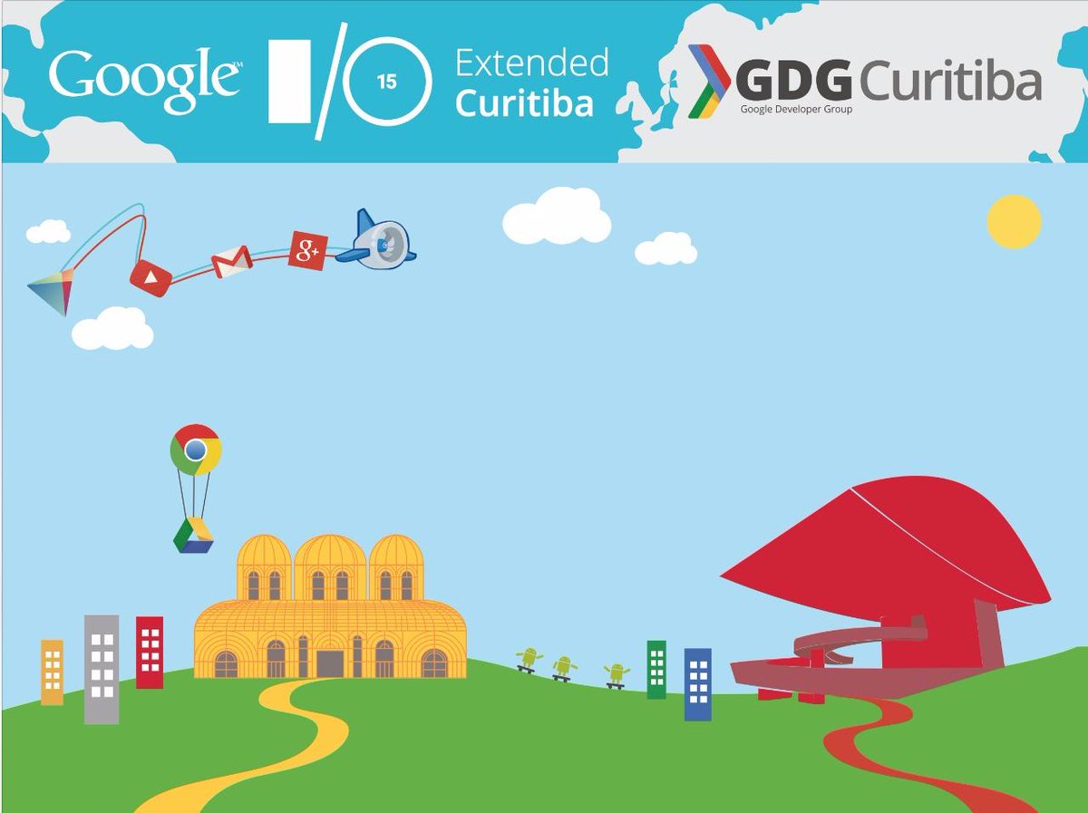 marxtei's tweet photo. Tá chegando o Google I/O Extended 2015! Curitiba vai Bombar! #io15cwb #GoogleIO2015 #GoogleIOExtended #GDGCuritiba http://t.co/u0tPTJp82Z