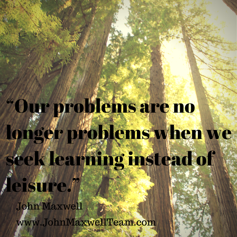 TheJohnCMaxwell's tweet photo. Seek learning instead of leisure. #JMTeam https://t.co/vU5VP3gNAs https://t.co/I5zcfEriF2