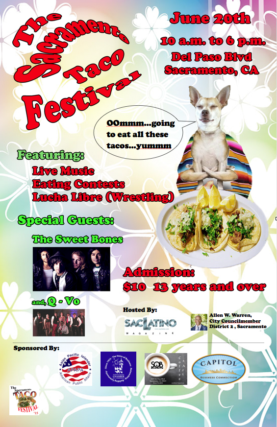 SacTacoFest's tweet photo. It's coming June 20th! http://t.co/X78I1DQyDn