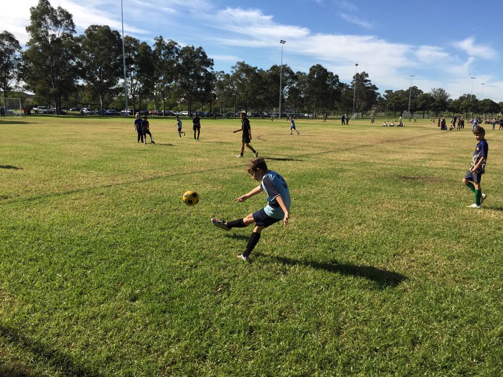 SJSyr6's tweet photo. Having a great time at the Stage 3 #soccer gala day. #playinghard #playingfair #havingfun @SJSyr5 http://t.co/pQKnXTJu3k