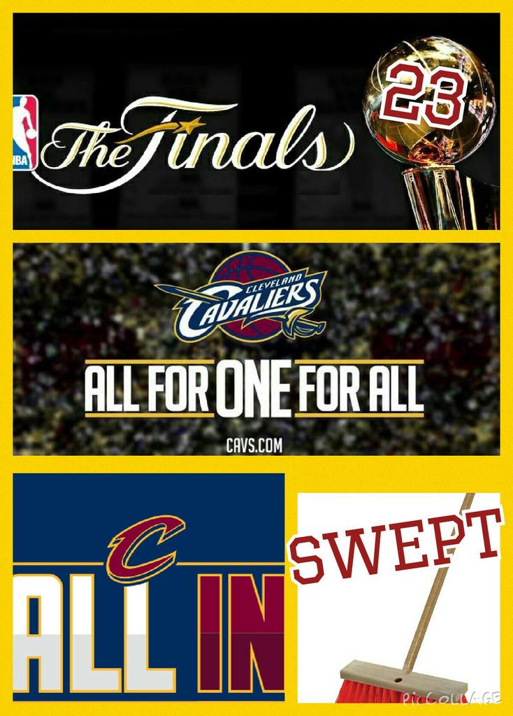#StriveForGreatness  #IPROMISE  #sweep #Champions2015