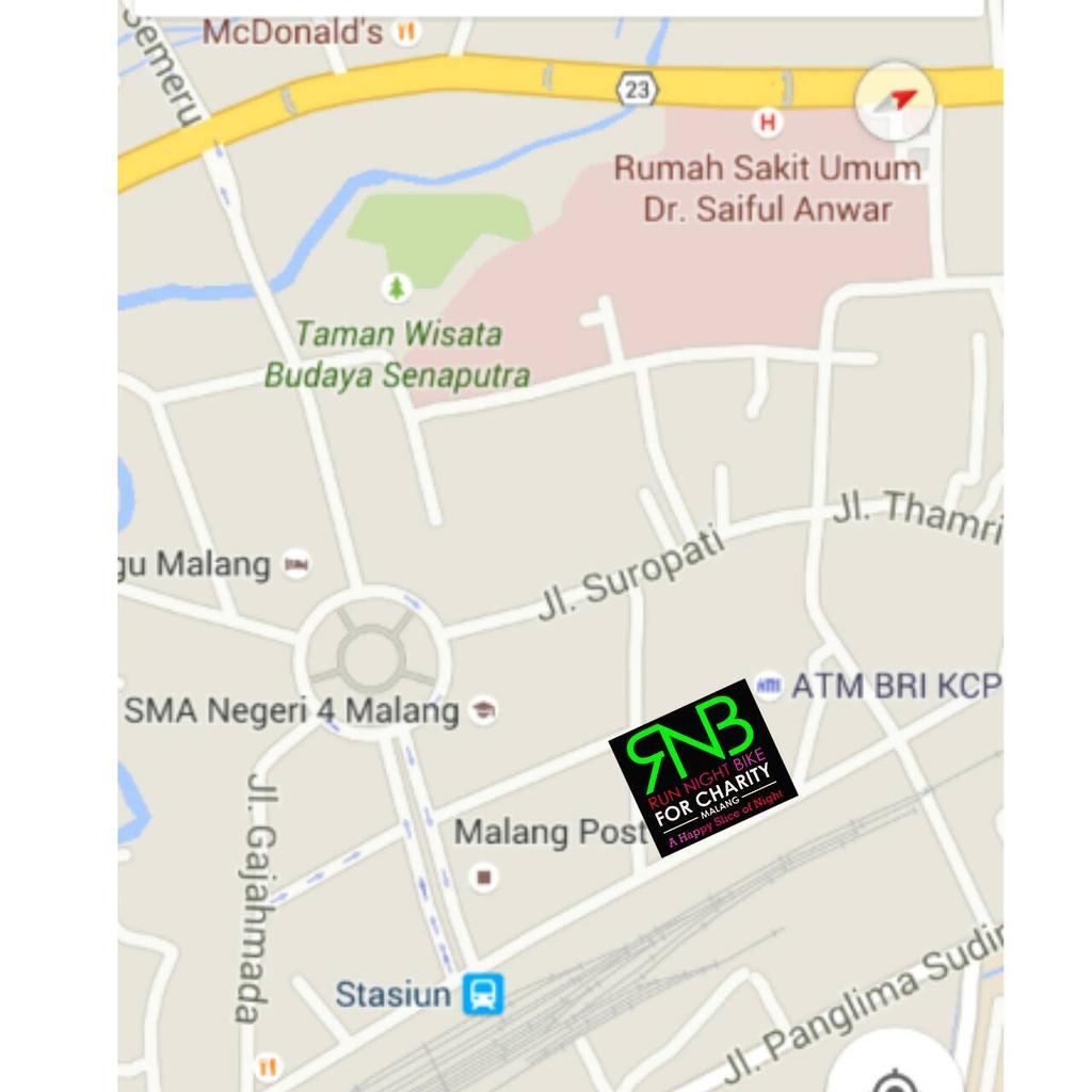 H-3 RNBForCharity.. Ini dia Lokasi Lapangan Trunojoyo guys..