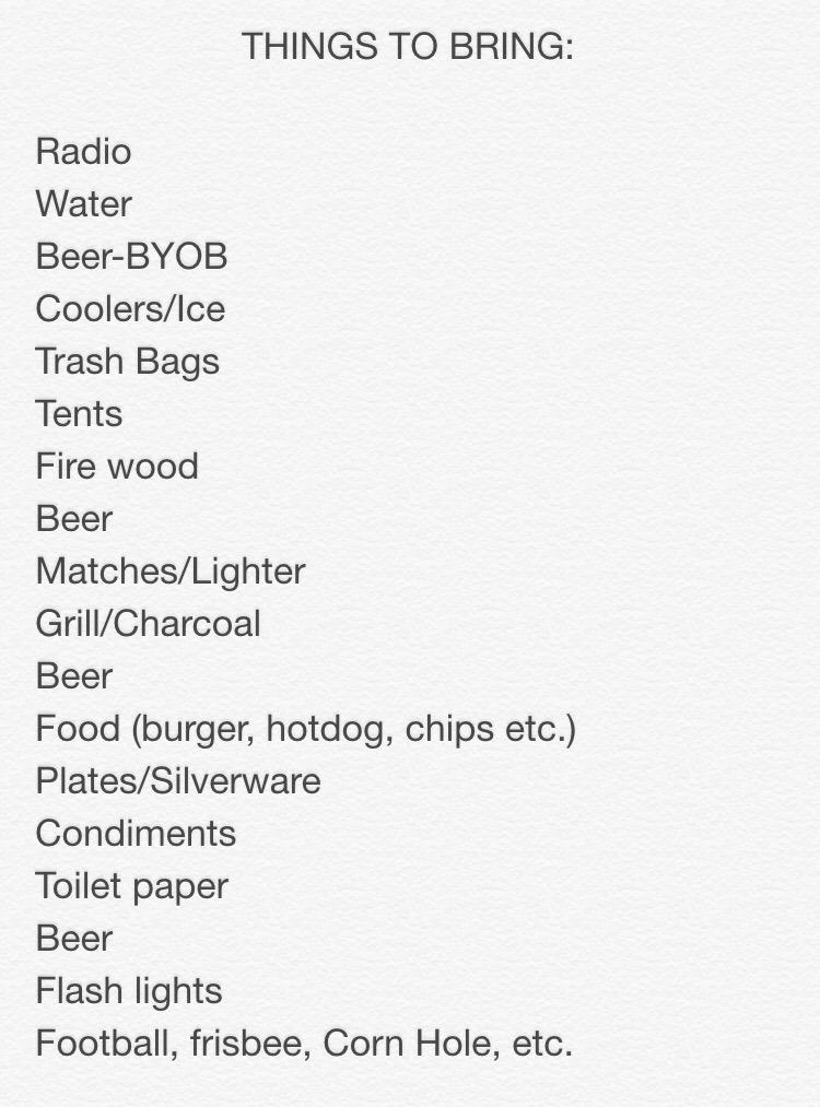 BangerIsland's tweet photo. If everyone can help out &amp; try to bring as much as they can (especially food) that would be awesome!! http://t.co/EfpJOodxpF