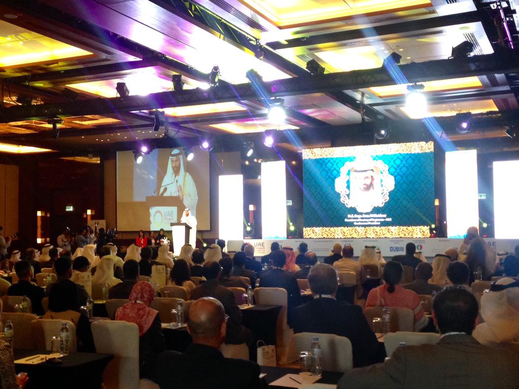 Now happening: H.E. Engr. Essa Al Maidoor, President of <a href="/SOEUAE/">SOE جمعية المهندسين</a> opens the first #UAE Project Management Conference.