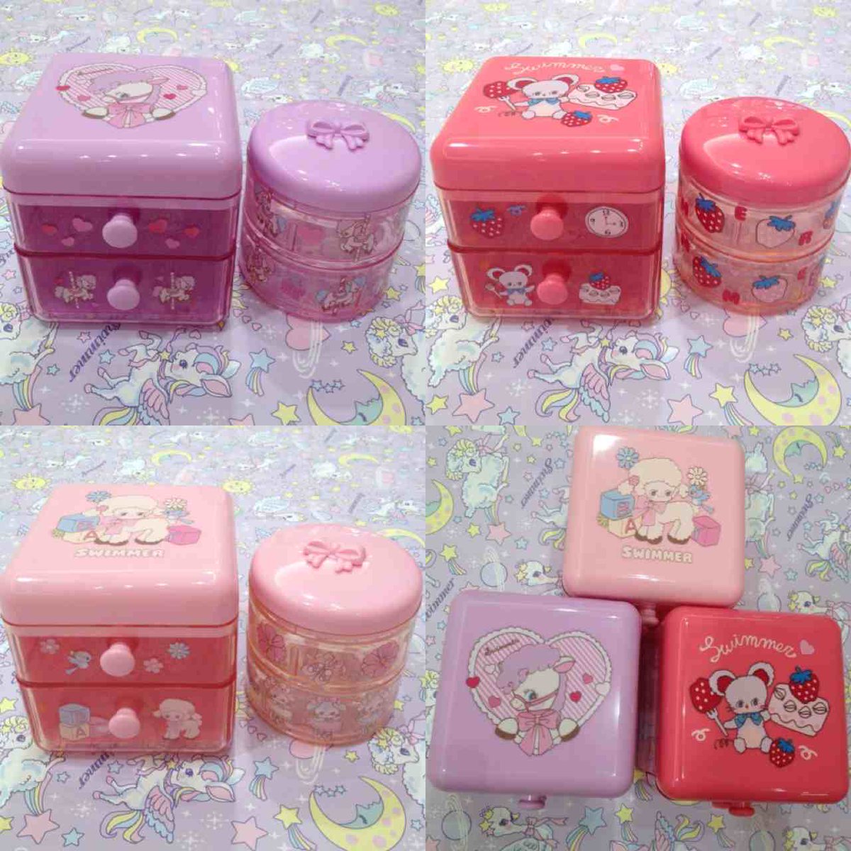 SWIMMER新商品】 人気のプチキャビネットに新柄が登場🌟細部まで