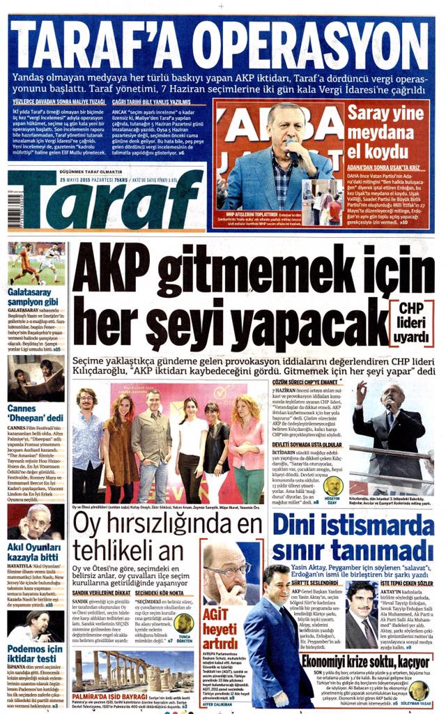 MrHakperest's tweet photo. Taraf'ın niye operasyona uğradığını manşetine bakarak görmek mümkün.
@Taraf_Medya
@JeansBiri
@34fuzuli34
@yagizefe http://t.co/nrM2GqRdHE