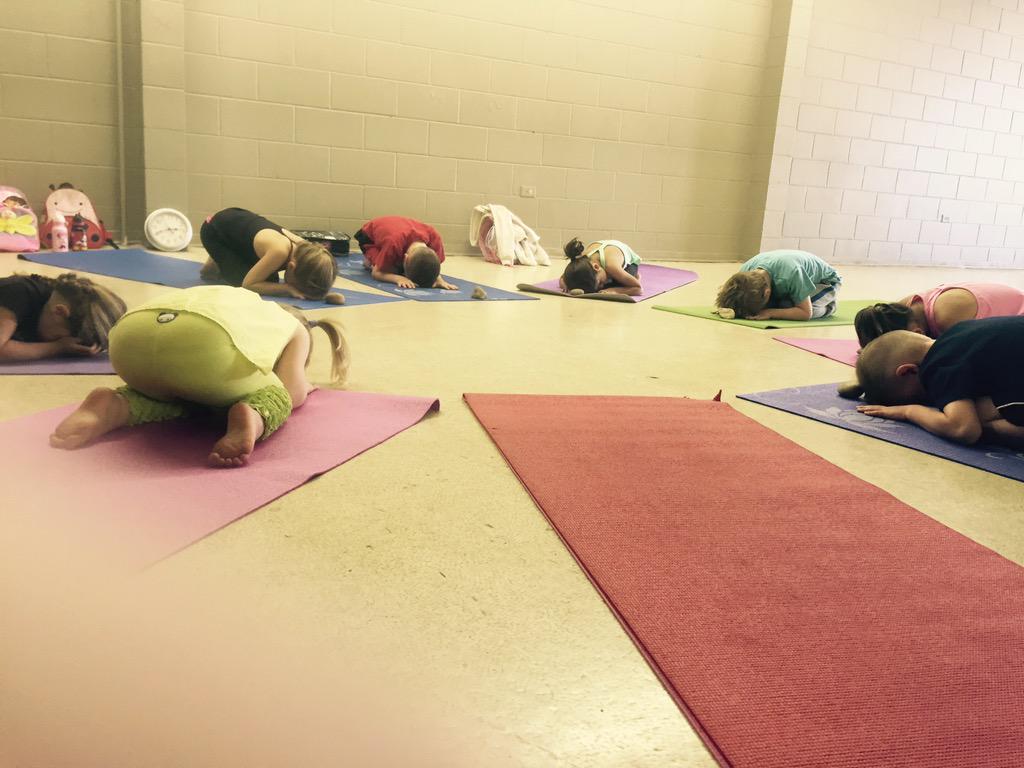 BalancedTechSM's tweet image. Teaching kids yoga fun is a favorite side #lovelife #kidsyoga