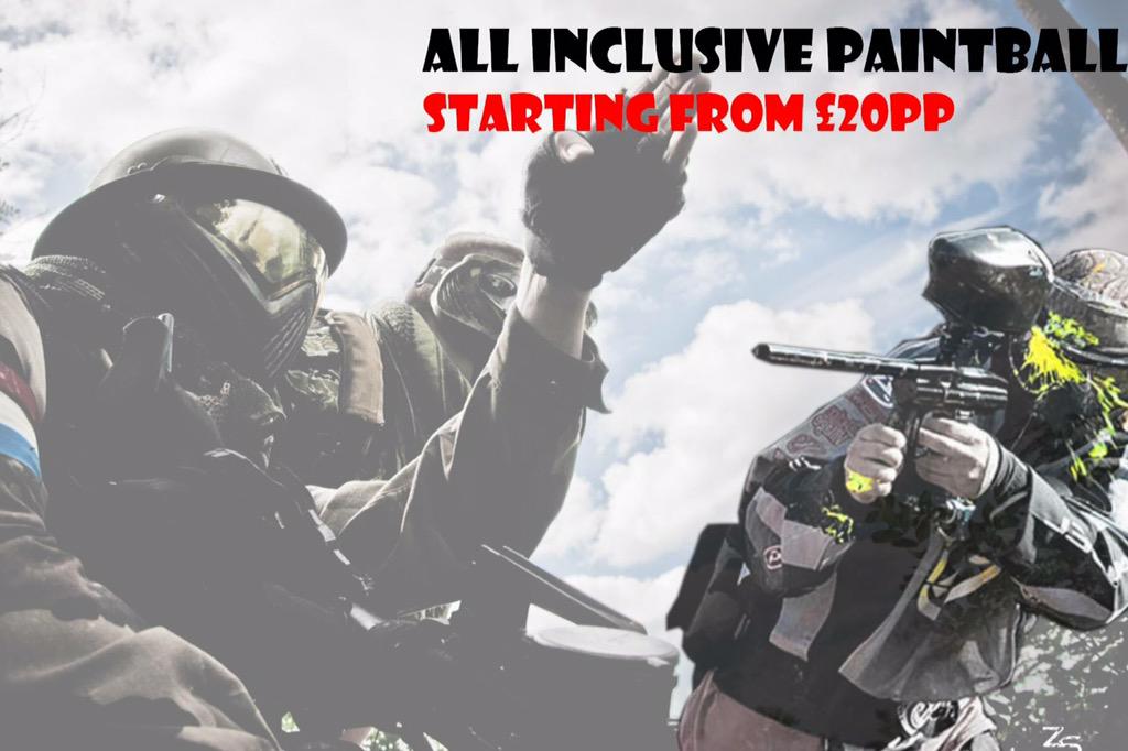 Paintballing at Quex (QuexPaintball) Twitter