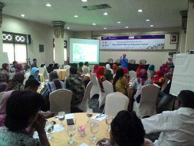 seminar nasional &amp; temu kader pembaharu desa, jogja (25/05/15). "Desa Mandiri Menuju Kabupaten Impian"