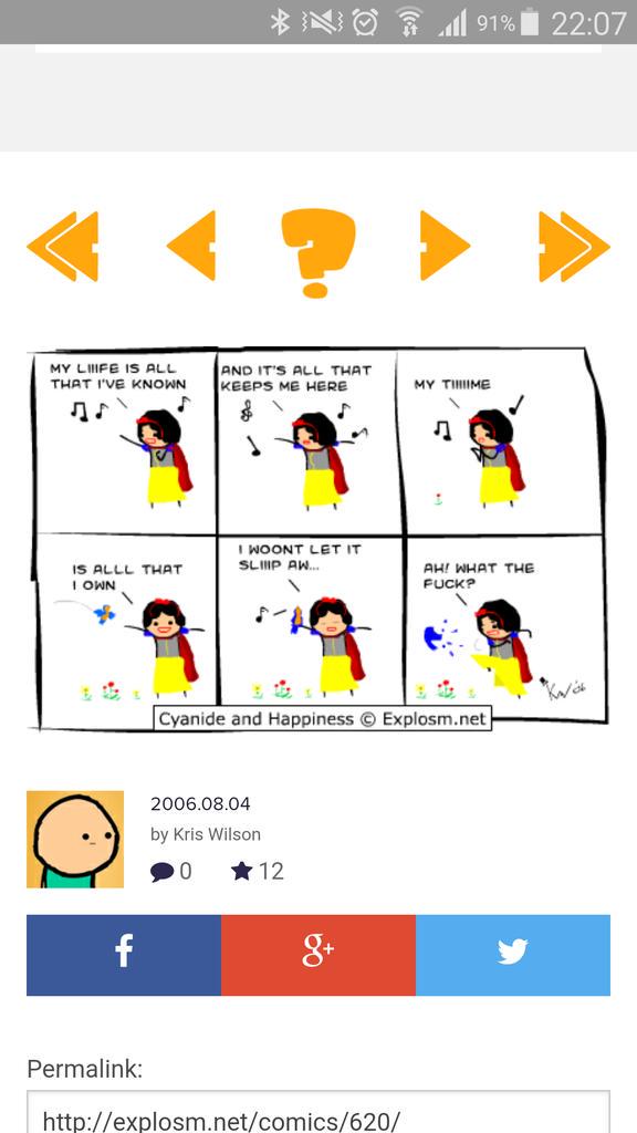 The_MitchParker's tweet image. Hey @dvntownsend not sure if you knew but you made #cyanideandhappiness ! #Life #OceanMachine