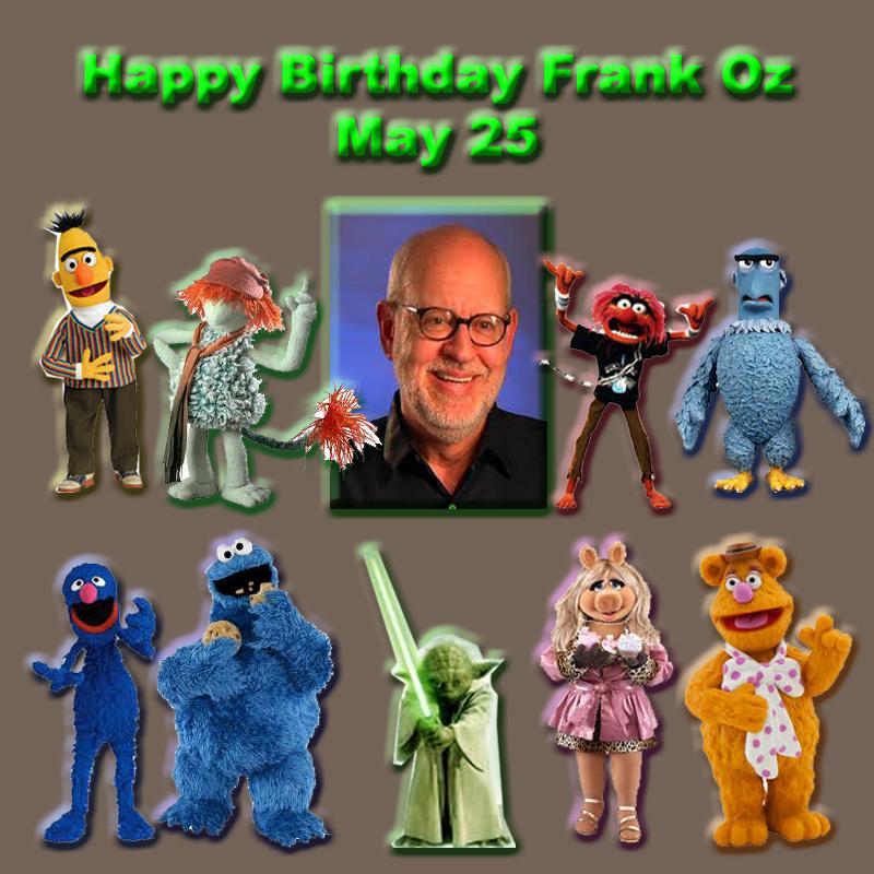 Happy Birthday to Frank Oz, known for various roles in  & a Jedi Master in 