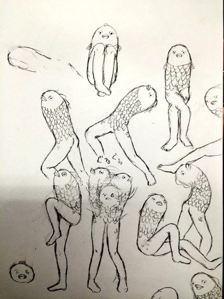 友達のスケッチブックがやばい 