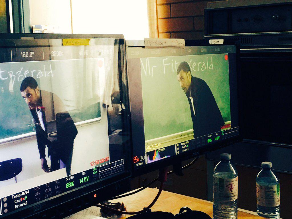 codedtheseries's tweet photo. First day back. Hang in there, #mrfitzgerald. http://t.co/d8zqjwoaXn