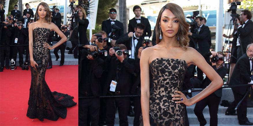 #JourdanDunn at #Cannes2015 in <a href="/ralphandrusso/">Ralph & Russo</a> #lookoftheday bit.ly/1bqLN8D