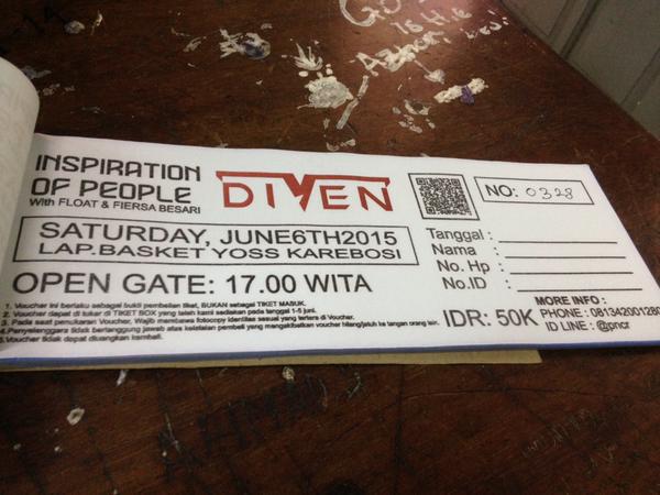 event keren!! belum punya tikectnya? mau pesan? langsung DM @PasolleMKS_ saja cc@Diven_ID