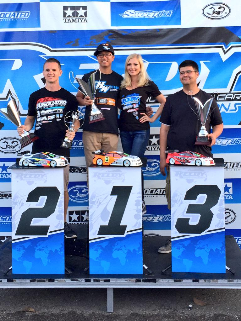 OfficialHPI's tweet photo. Congratulations to Felix Law for wining the Open Modified Class @ 2015 #ReedyRaceofChampions #HBHPIRacing #HBpro5 http://t.co/mvvVo5xg9I