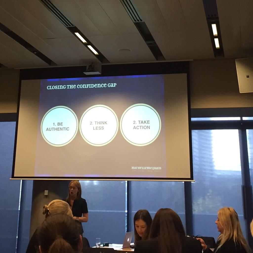 liza_raynes's tweet photo. "Confidence is as important as competence" @chellemcquaid #AspiringNotables http://t.co/wfwp33vmcg